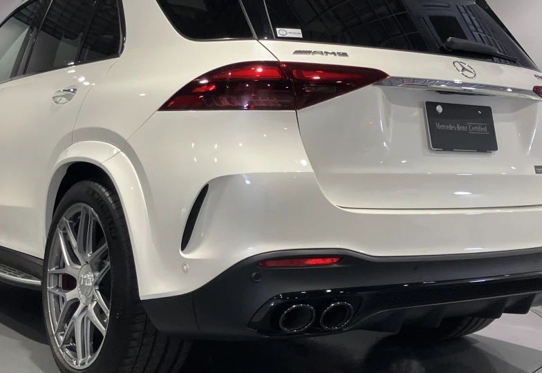Mercedes GLE-class AMG White
