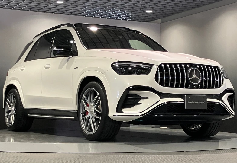 Mercedes GLE-class AMG White
