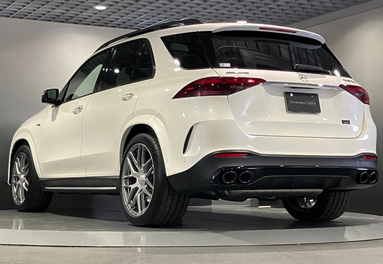 Mercedes GLE-class AMG White