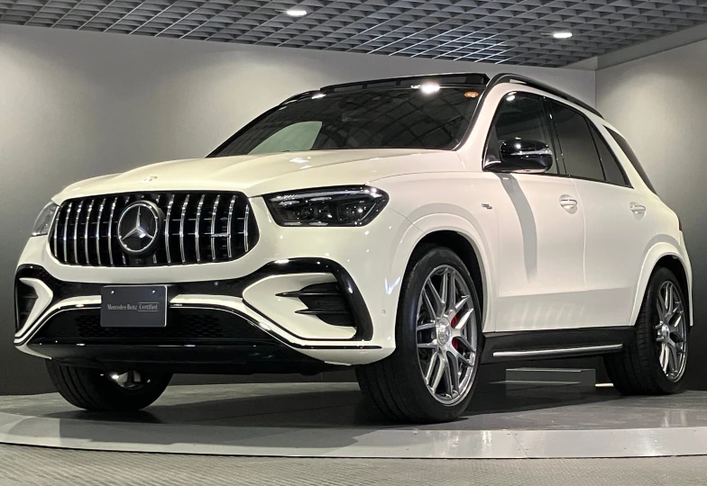 Mercedes GLE-class AMG White