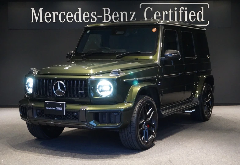 Mercedes G-class Зеленый