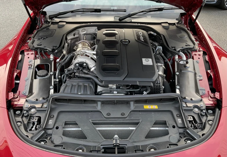 Mercedes SL-class Красный