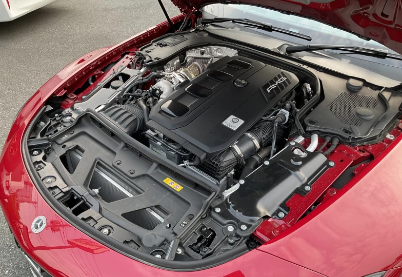Mercedes SL-class Красный