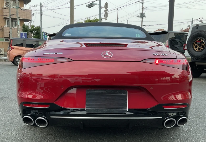 Mercedes SL-class Красный