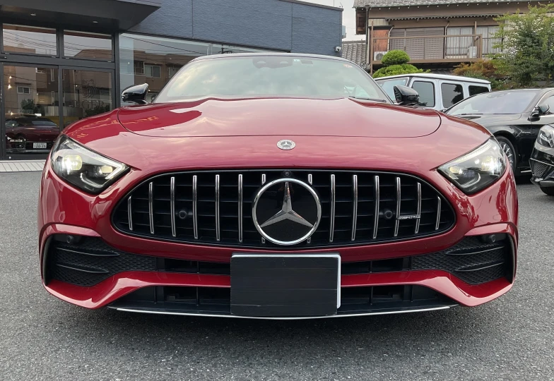 Mercedes SL-class Красный