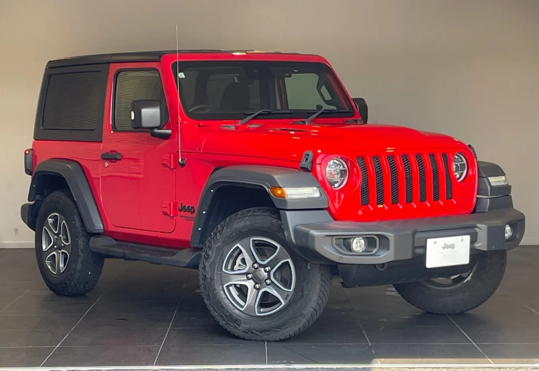 Jeep Wrangler Red