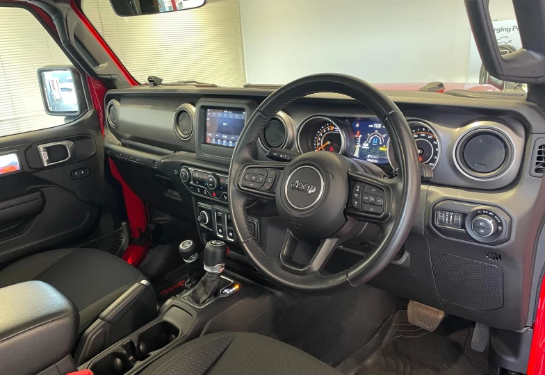 Jeep Wrangler Red