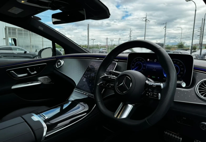 Mercedes EQE White