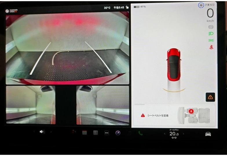 Tesla Model 3 Красный