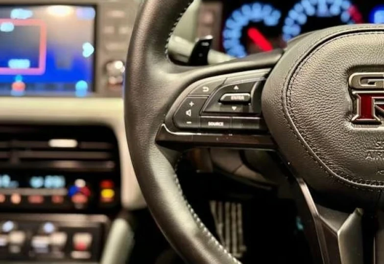 Nissan GT-R Синий