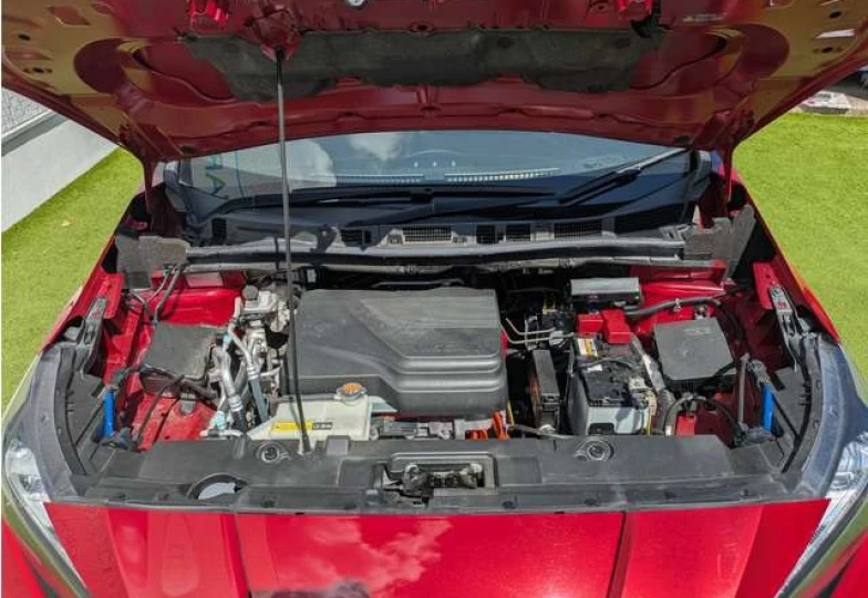 Nissan Leaf Красный