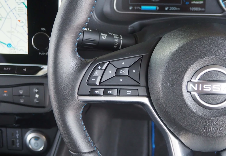 Nissan Leaf Синий