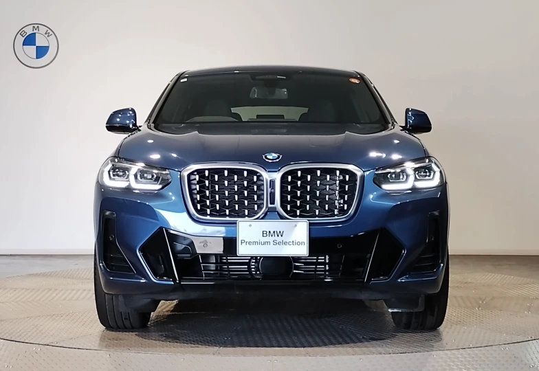 BMW X4 Синий