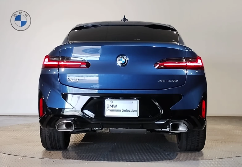 BMW X4 Синий