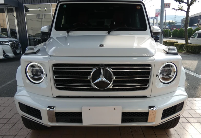 Mercedes G-class White