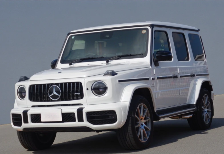 Mercedes G-class Белый