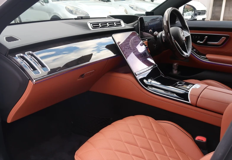 Mercedes S-class White