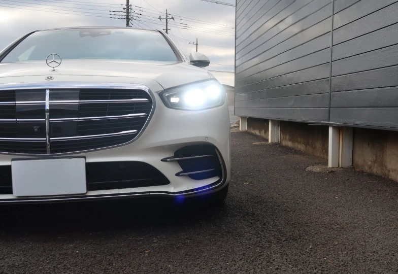 Mercedes S-class White