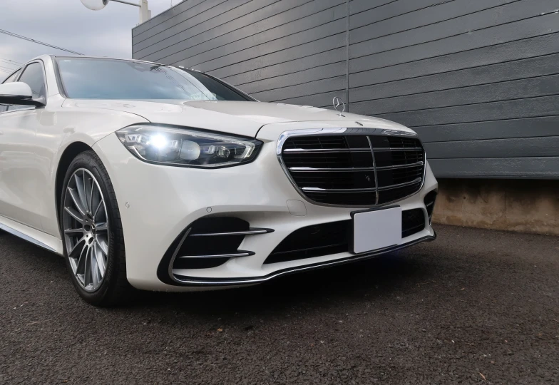 Mercedes S-class White