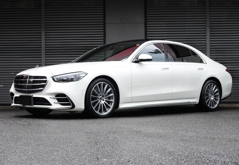 Mercedes S-class White