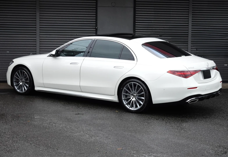 Mercedes S-class White