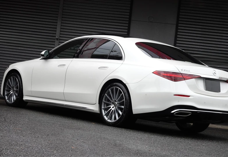 Mercedes S-class White