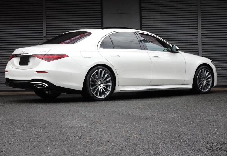 Mercedes S-class White