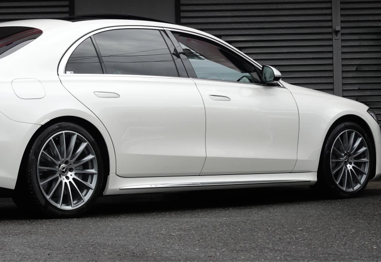 Mercedes S-class White