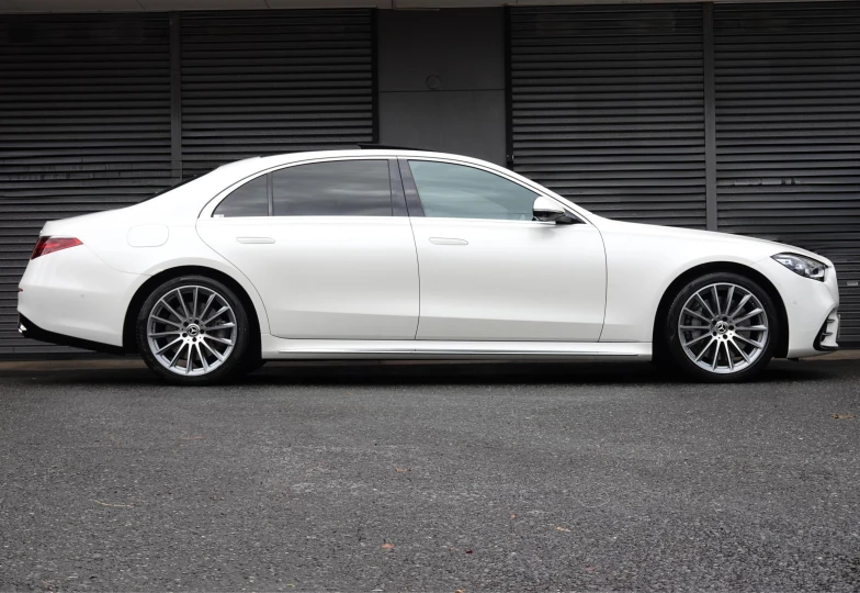Mercedes S-class White