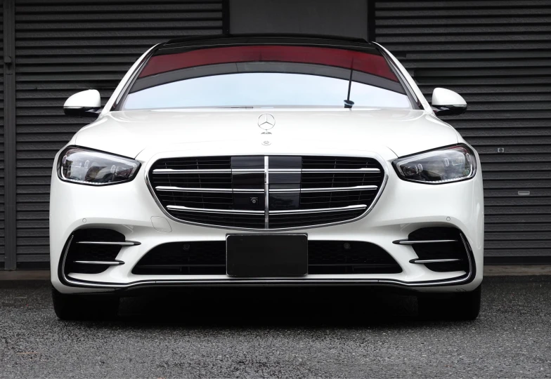 Mercedes S-class White