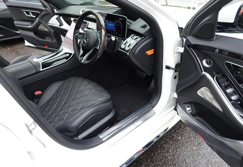 Mercedes S-class White