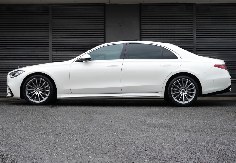 Mercedes S-class White