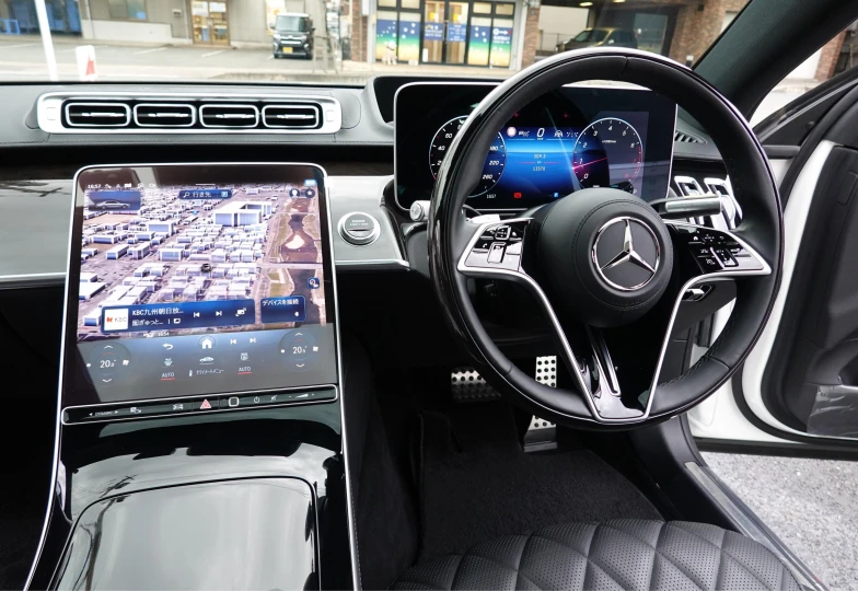 Mercedes S-class White