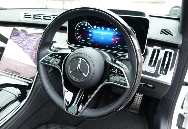 Mercedes S-class White