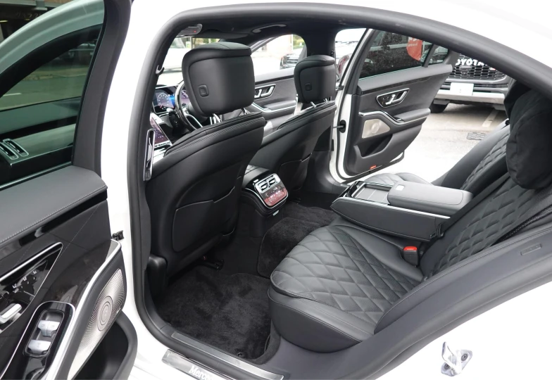 Mercedes S-class White