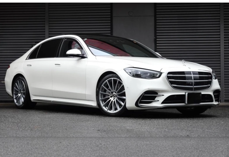 Mercedes S-class White