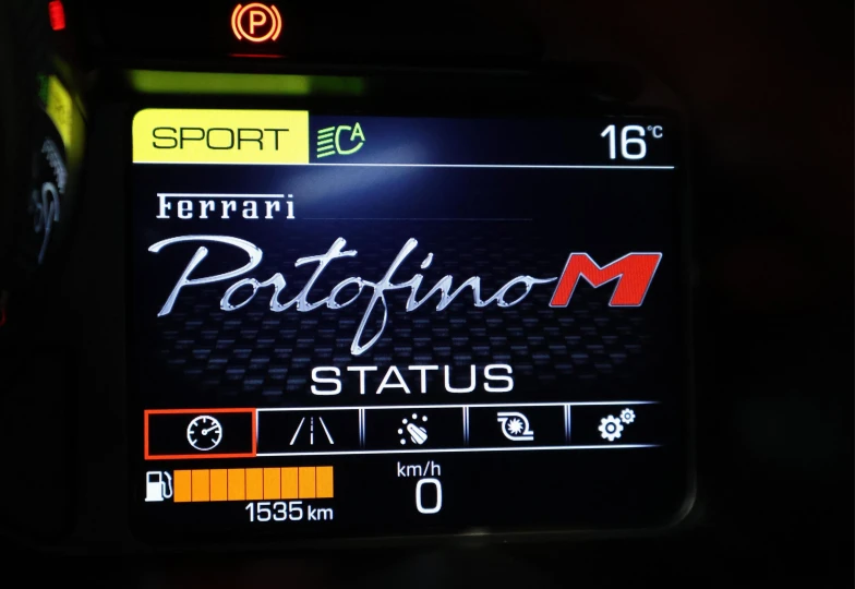 Ferrari Portofino Красный