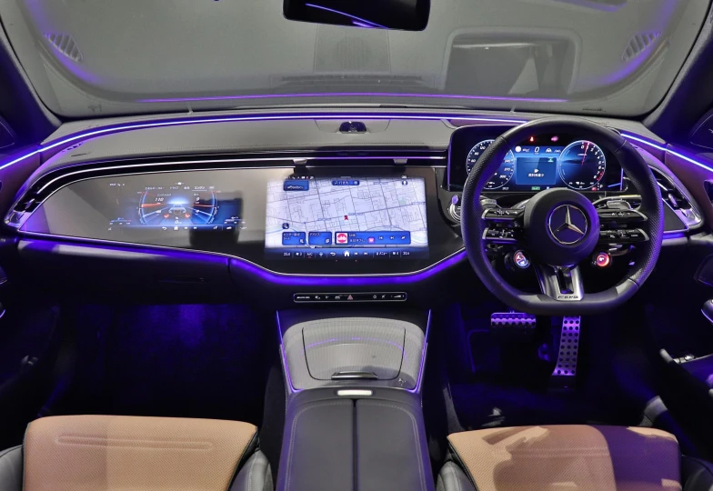 Mercedes E-class Белый