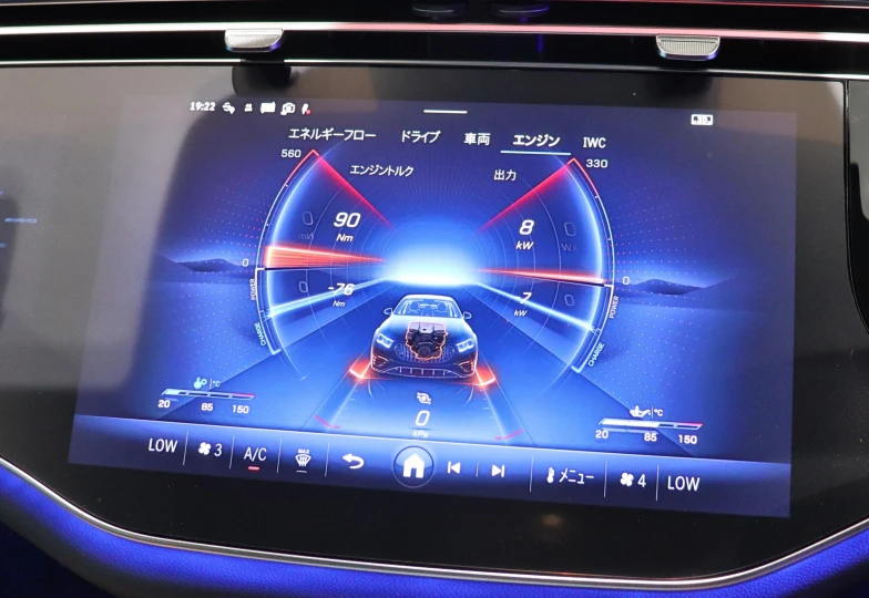 Mercedes E-class Белый