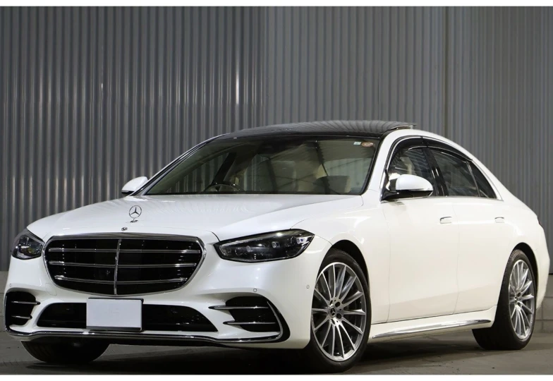 Mercedes S-class White
