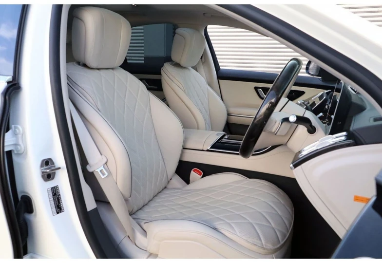 Mercedes S-class White