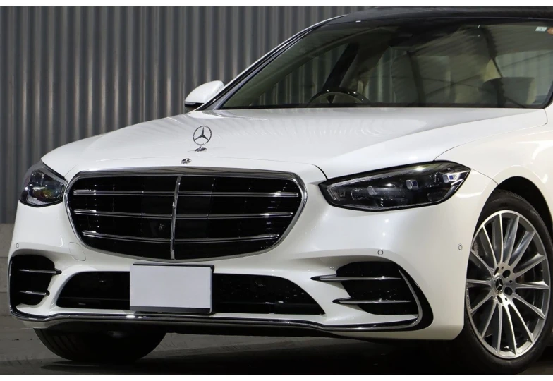 Mercedes S-class White