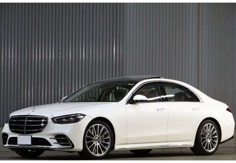 Mercedes S-class White