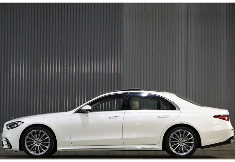Mercedes S-class White