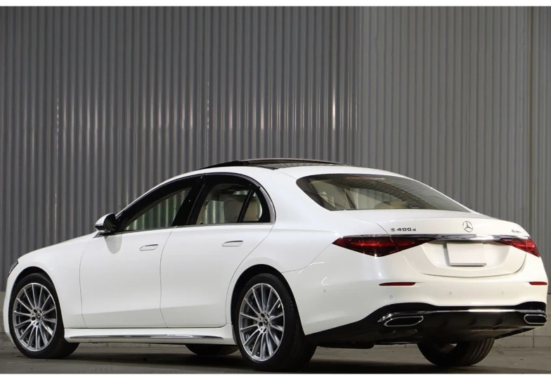 Mercedes S-class White