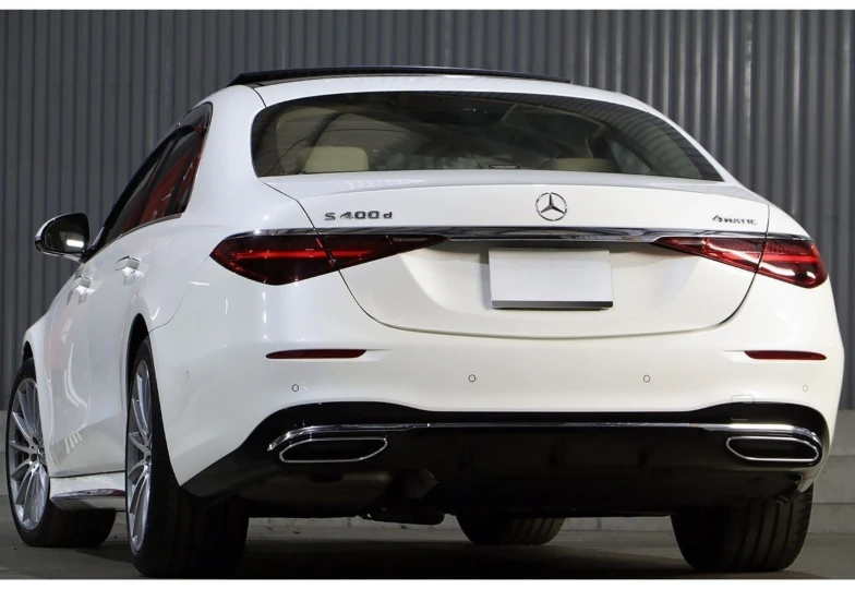 Mercedes S-class White