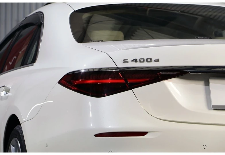 Mercedes S-class White