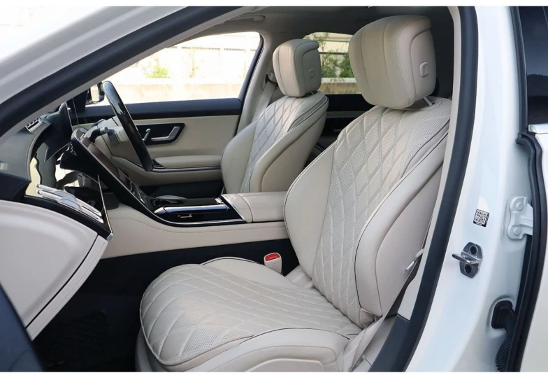 Mercedes S-class White