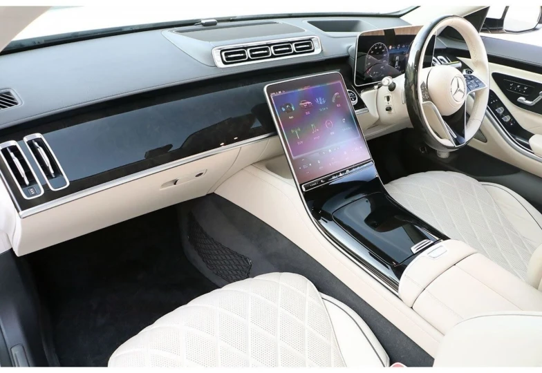 Mercedes S-class White