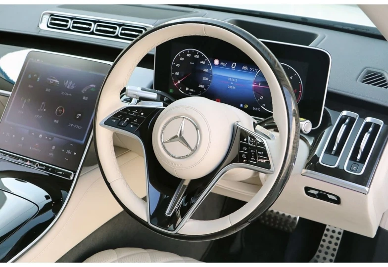 Mercedes S-class White